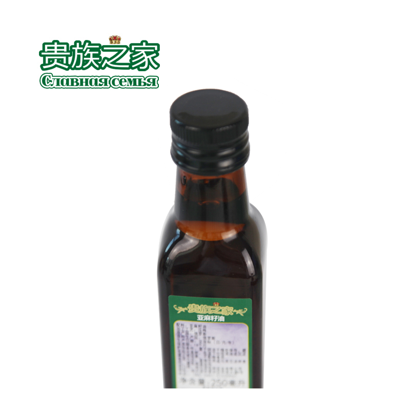 俄罗斯贵族之家压榨亚麻籽油250ML
